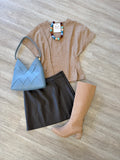 Alden Pleated Knit Sweater