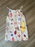 Roxy Ruched Denim Dress