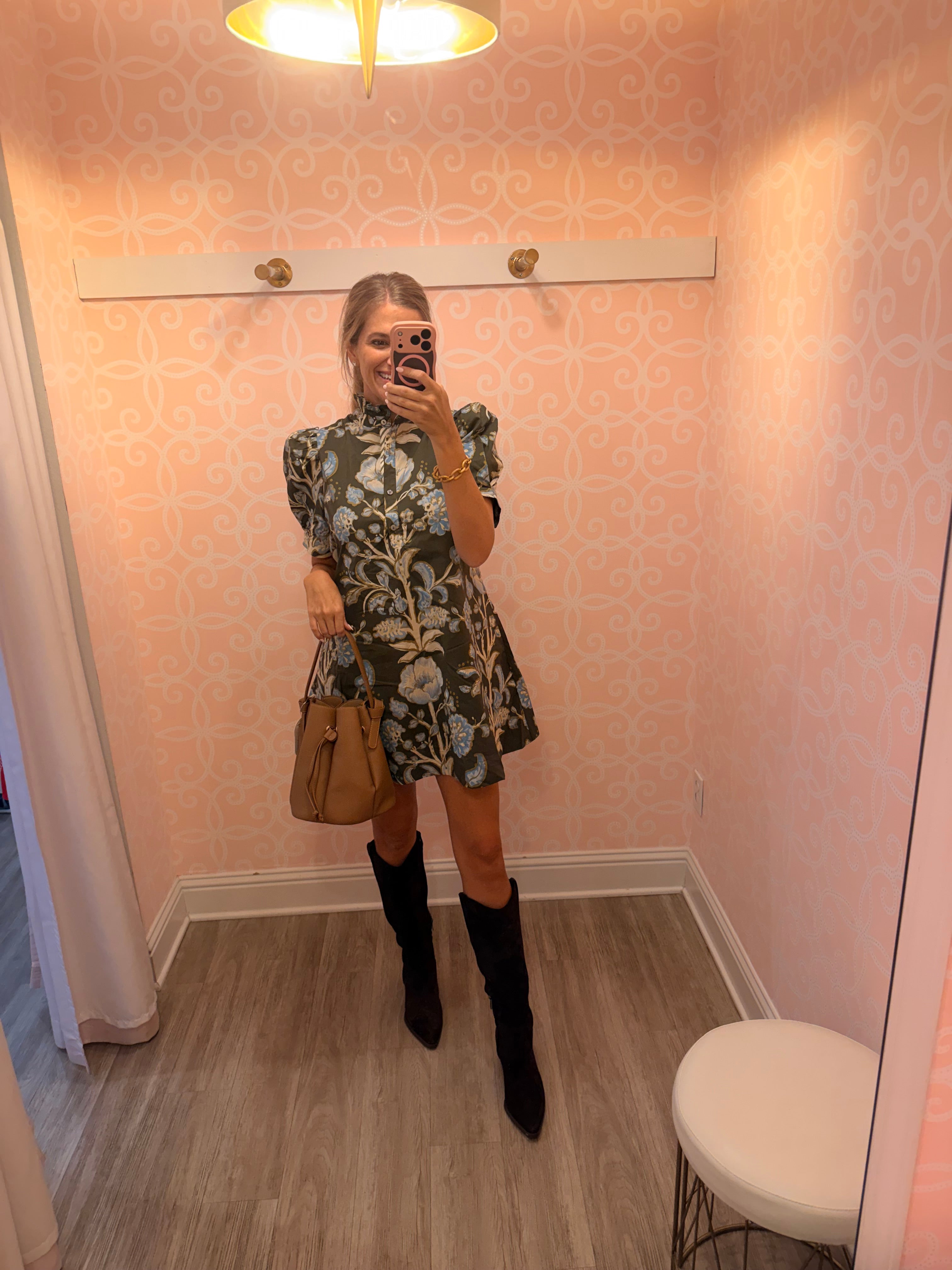 Olive Blooms Dress