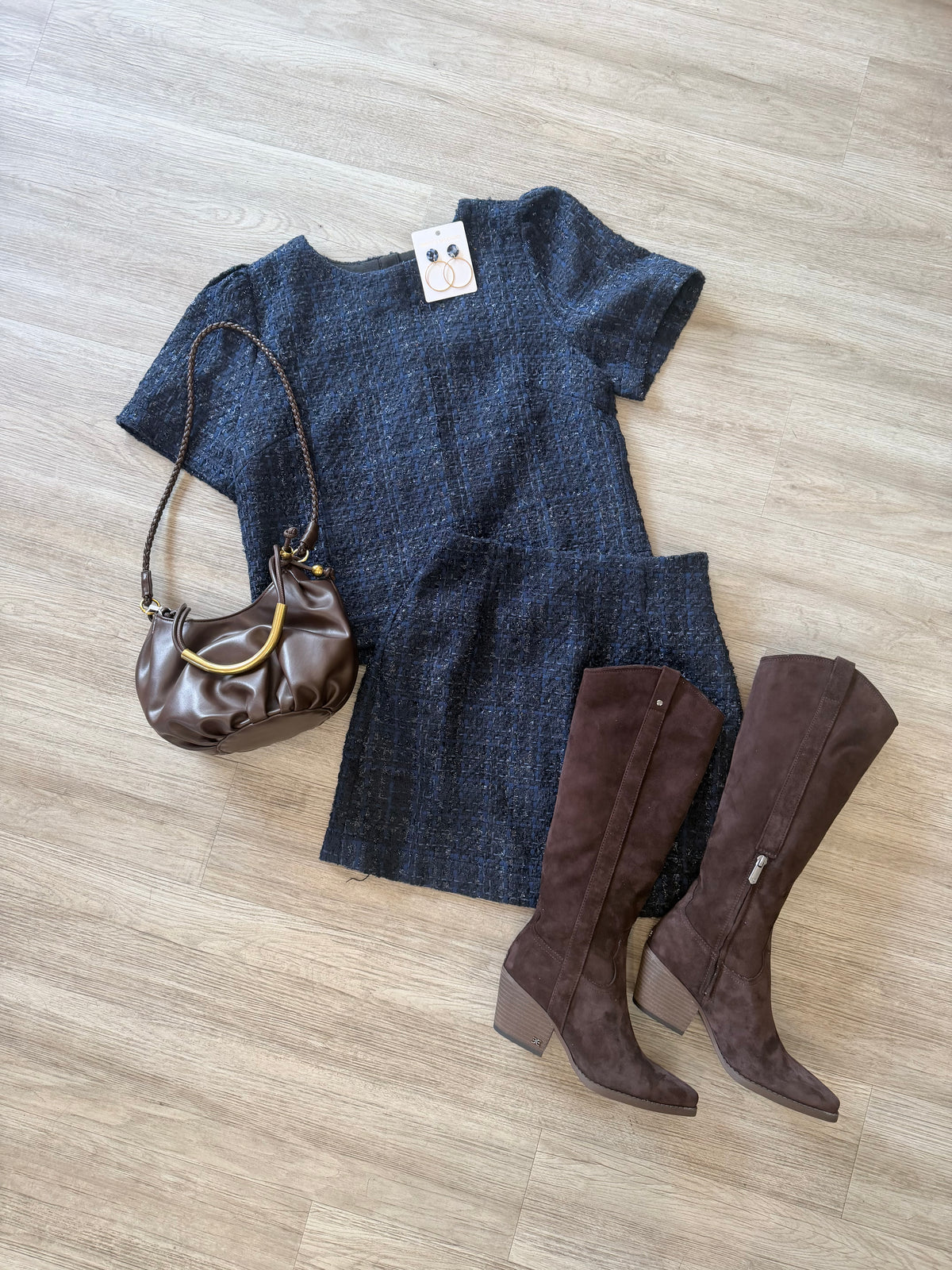 Jana Tweed Skirt
