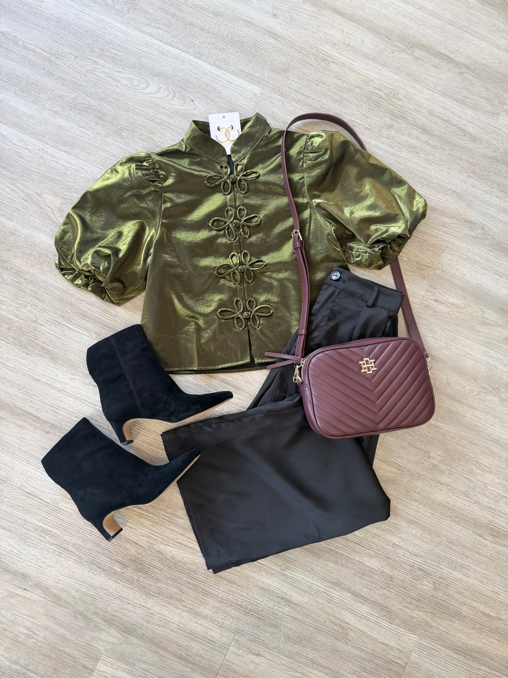 Gilded Garden Top