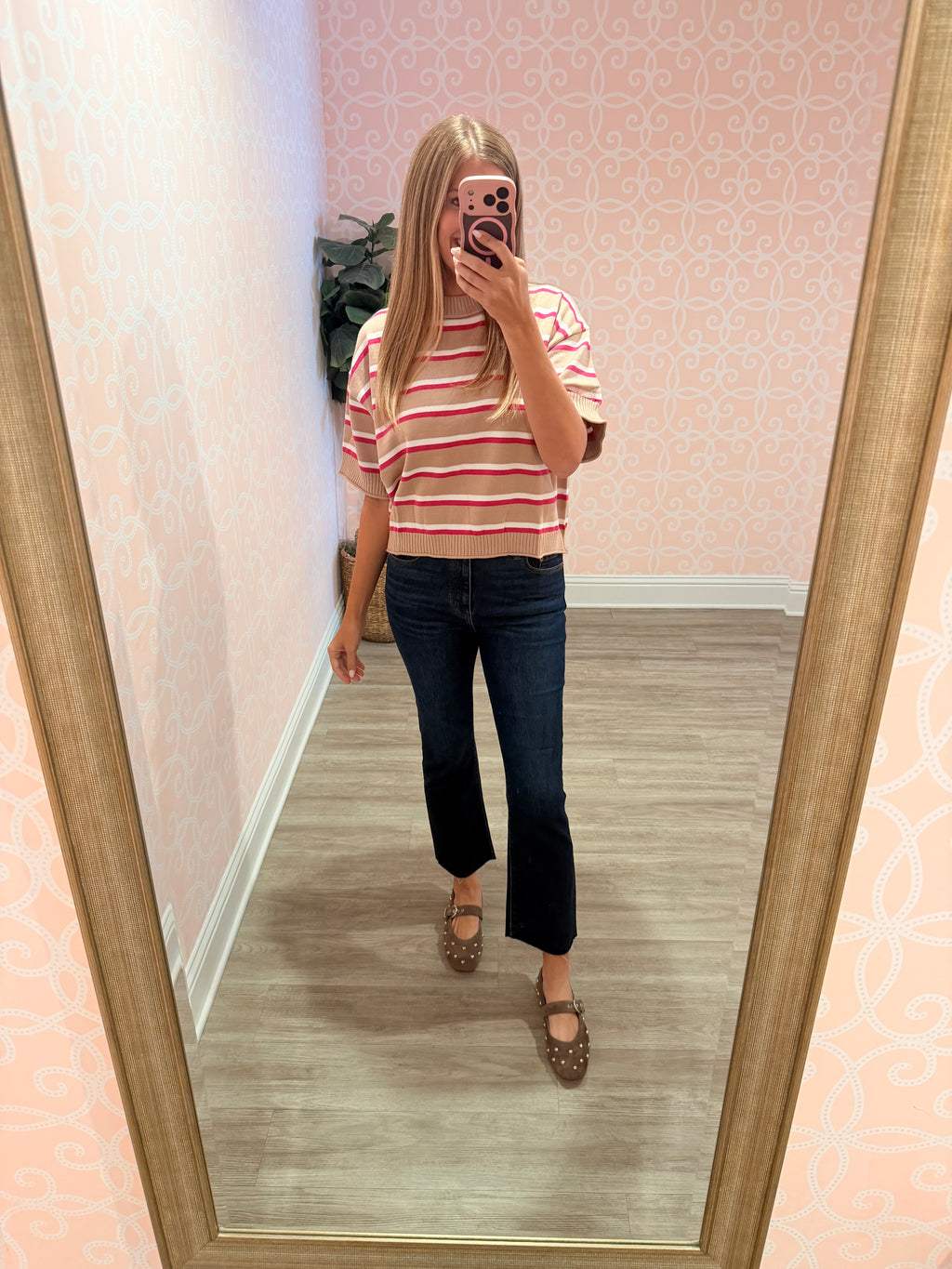 Courtney Striped Sweater