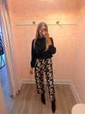Wild Child Animal Print Pants