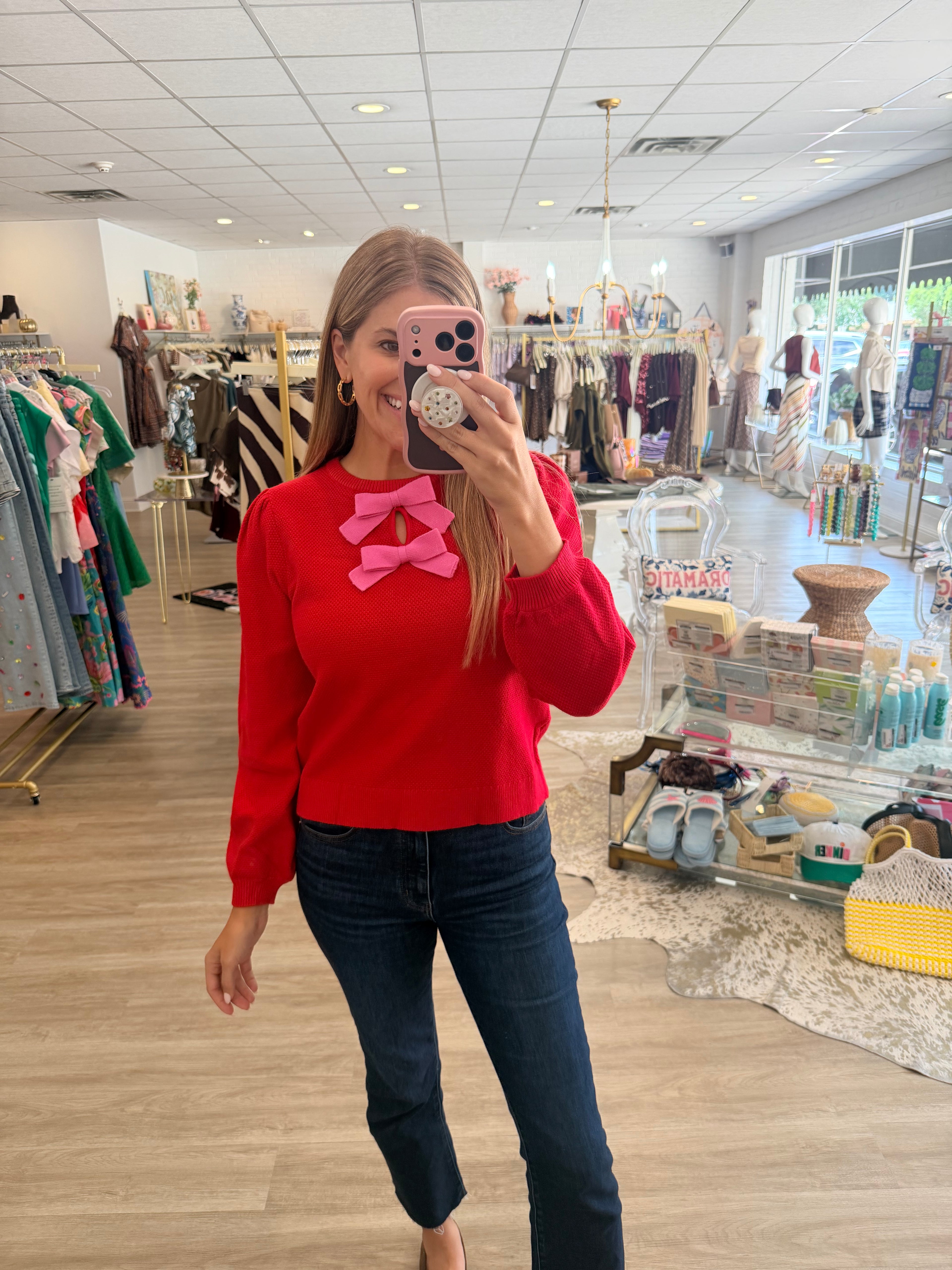 Caroline Bow Sweater