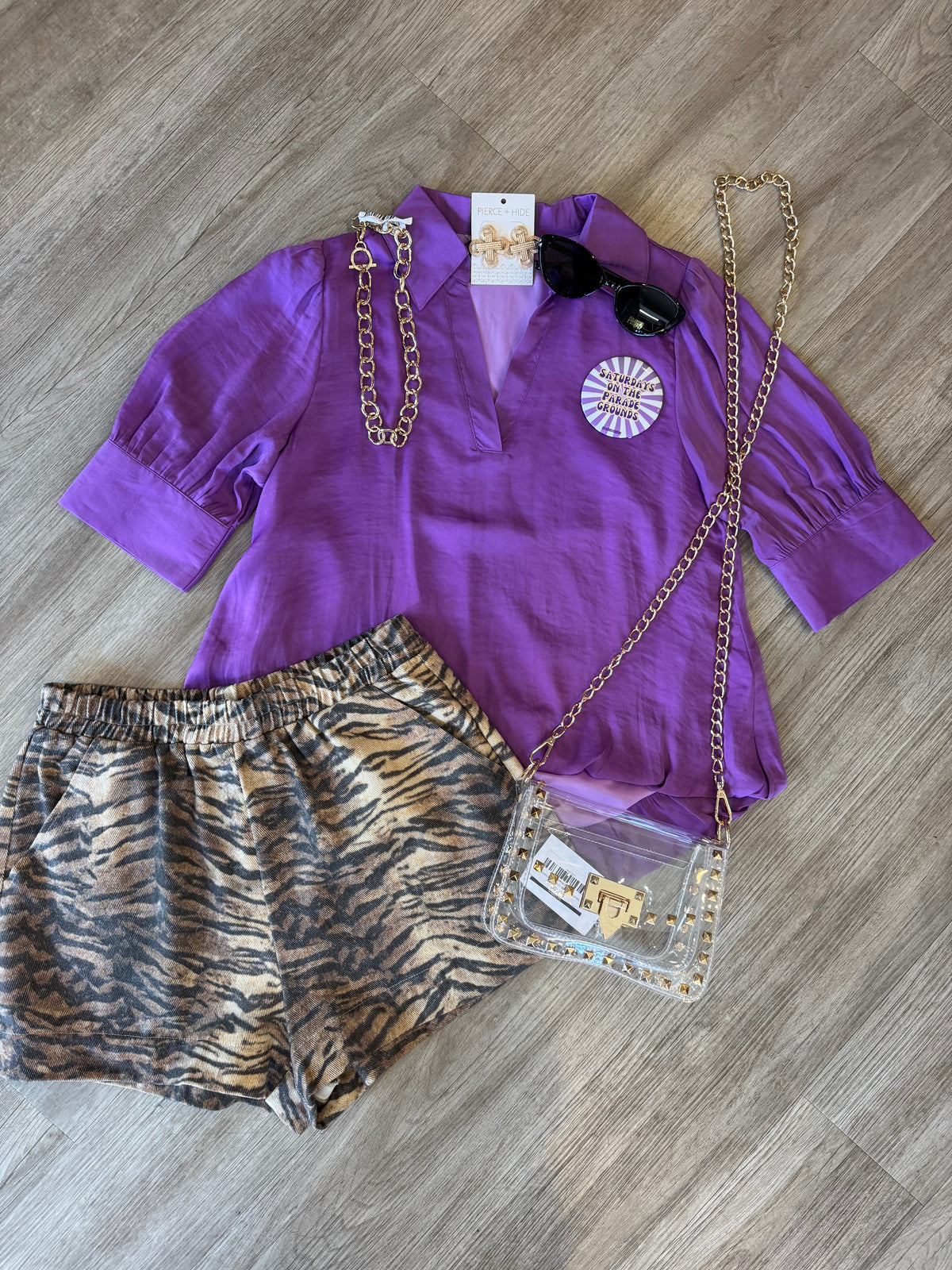 Brooks Tiger Shorts