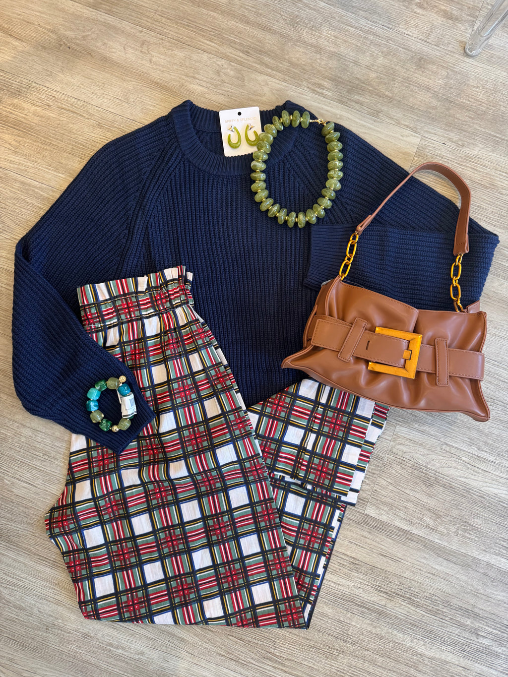 JH Tartan Plaid Holiday Pants