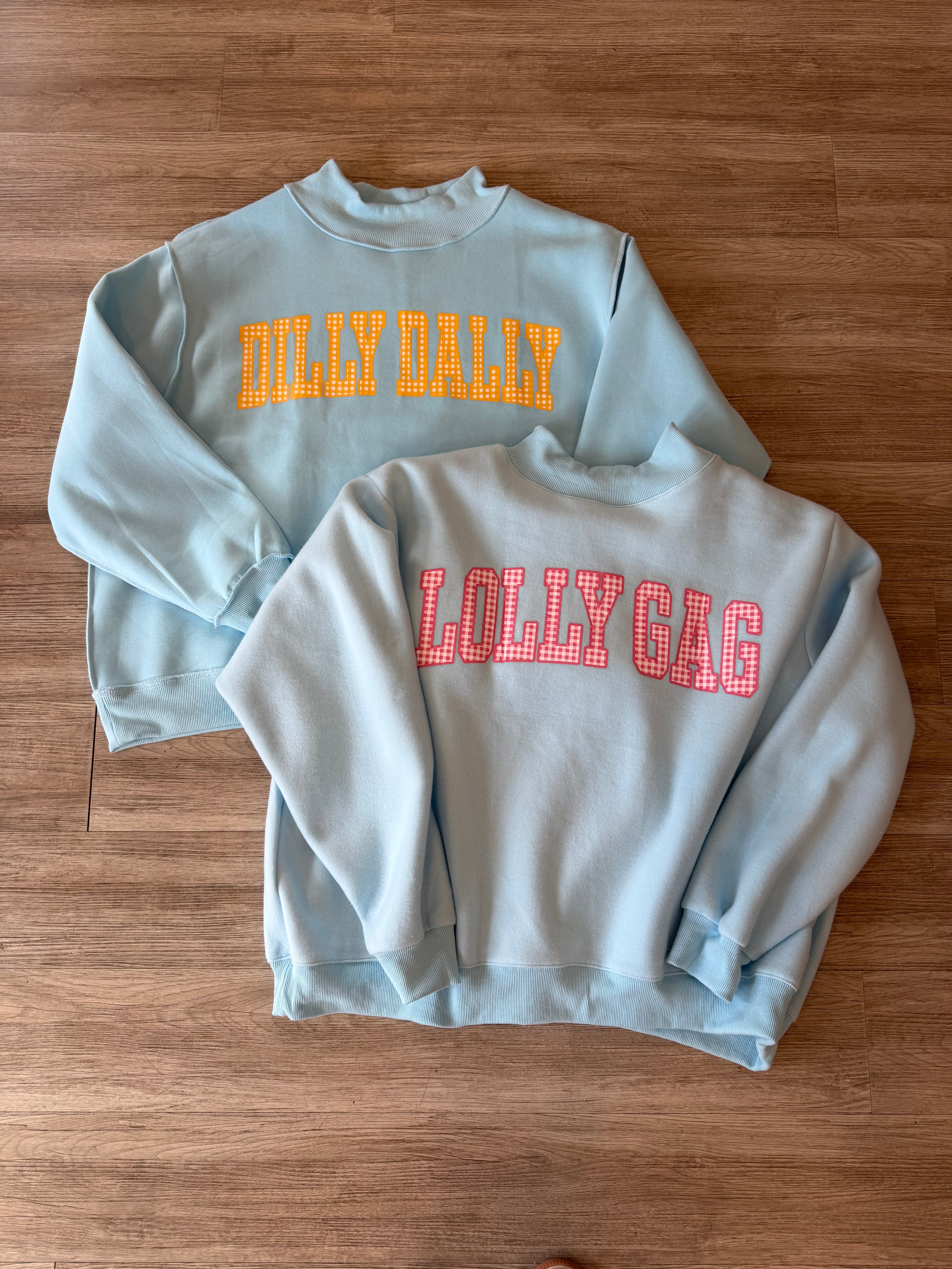 Dilly Dally / Lolly Gag Reversible Mock Neck