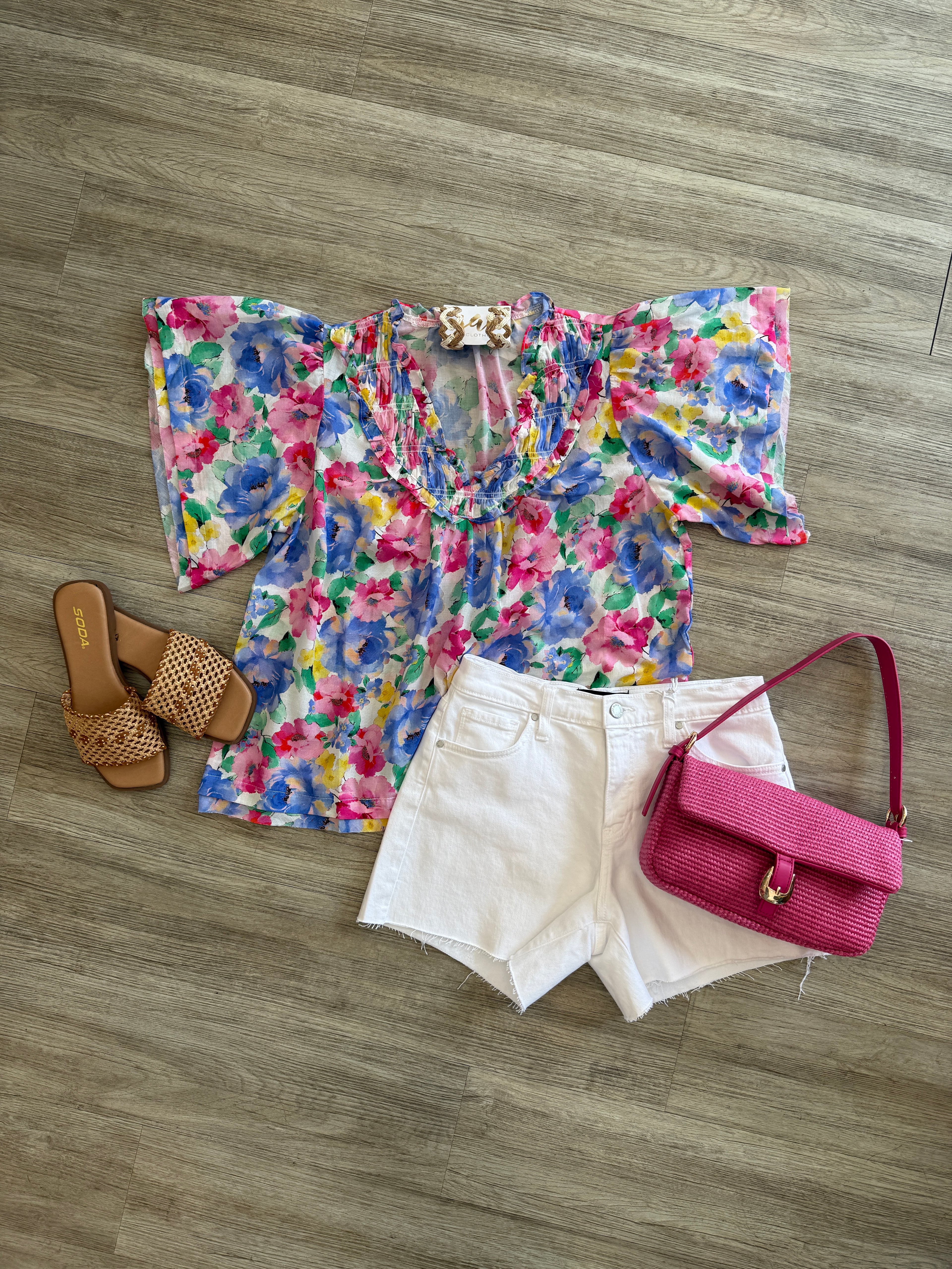 Amber Floral Top