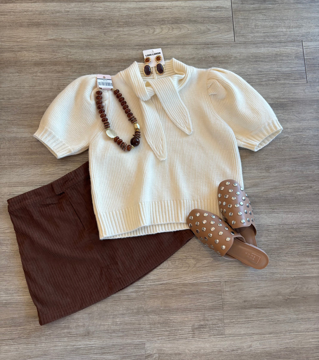 Francis Corduroy Skirt