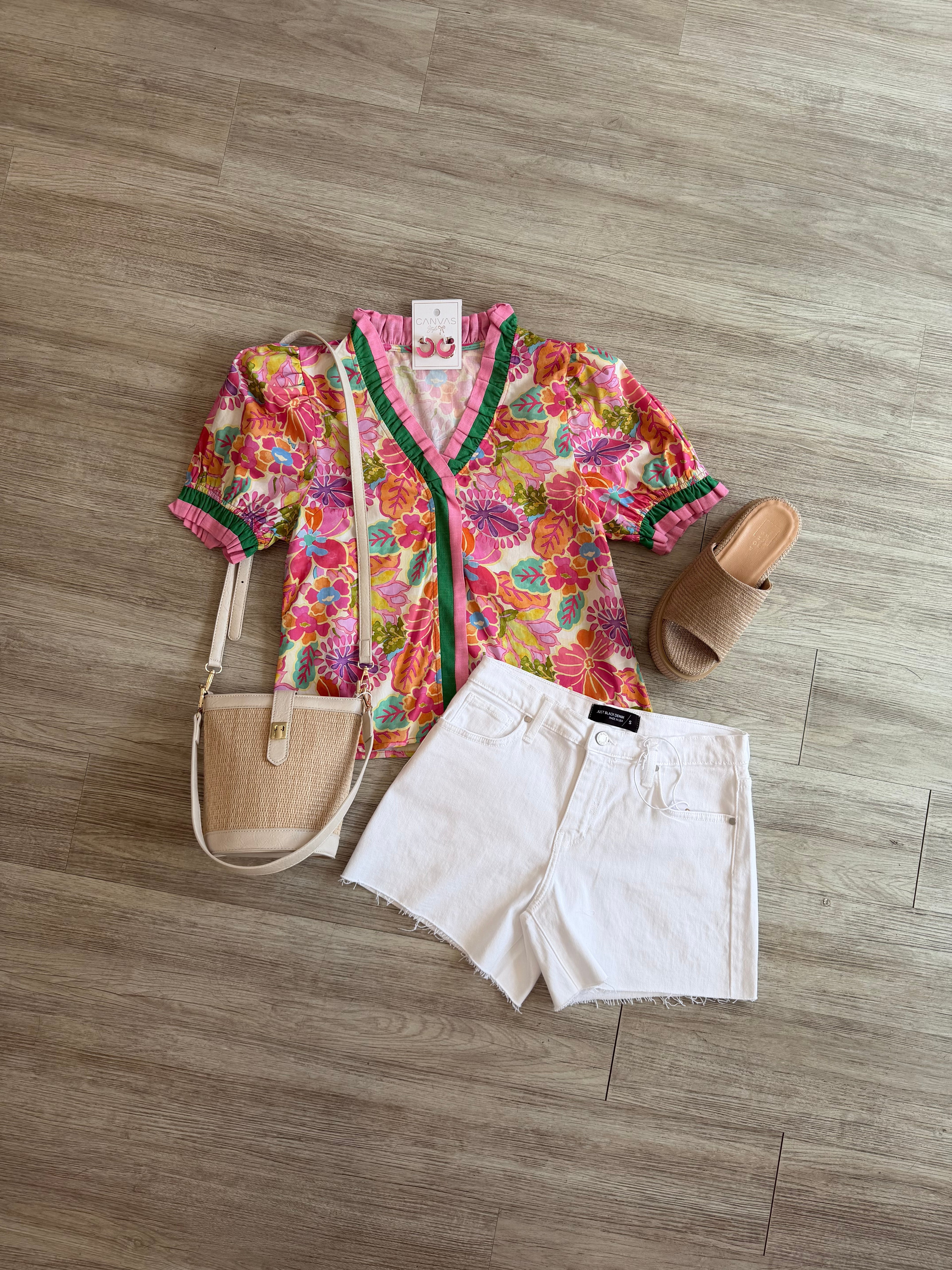 Dara Floral Print Top