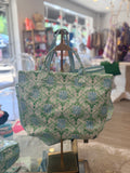 Heirloom Garden Waterproof Tote Bag