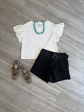 Stormy Denim Shorts