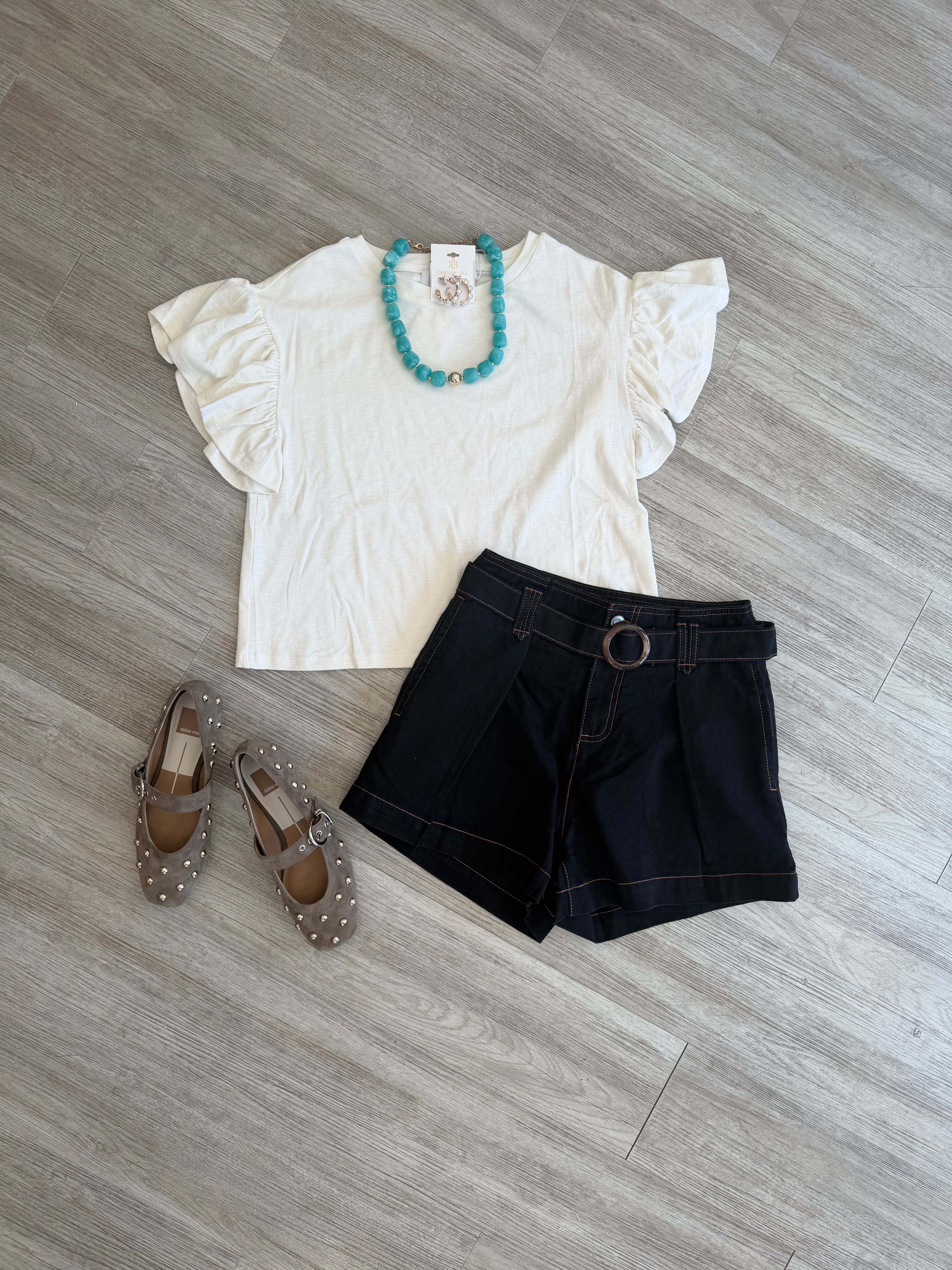Stormy Denim Shorts