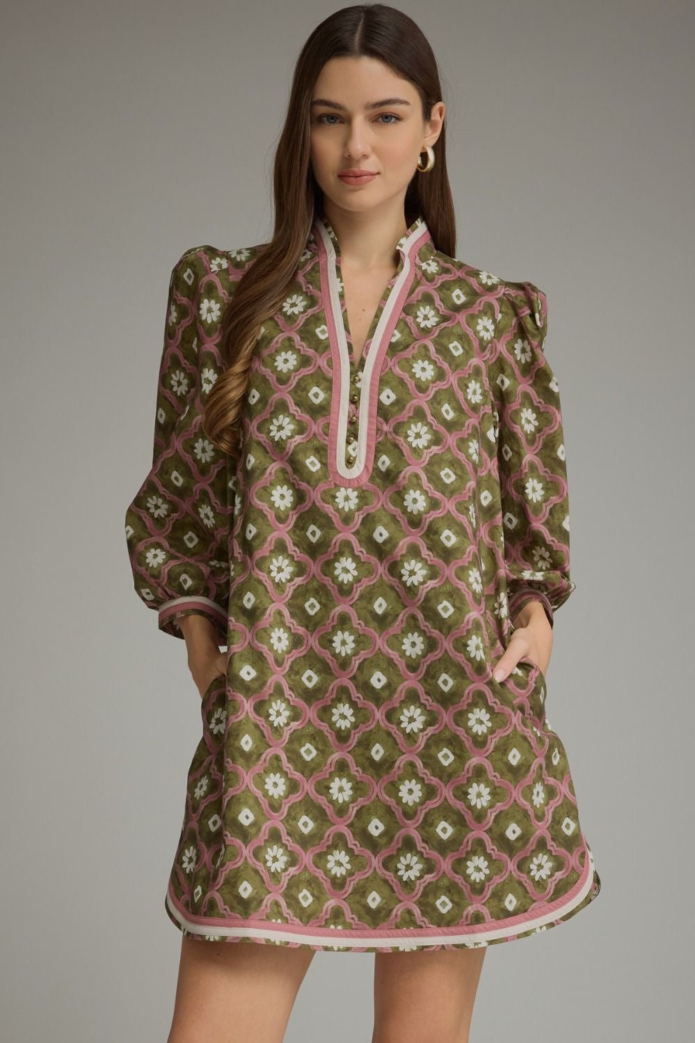 Jill Print Dress