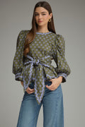 Teresa Print Top