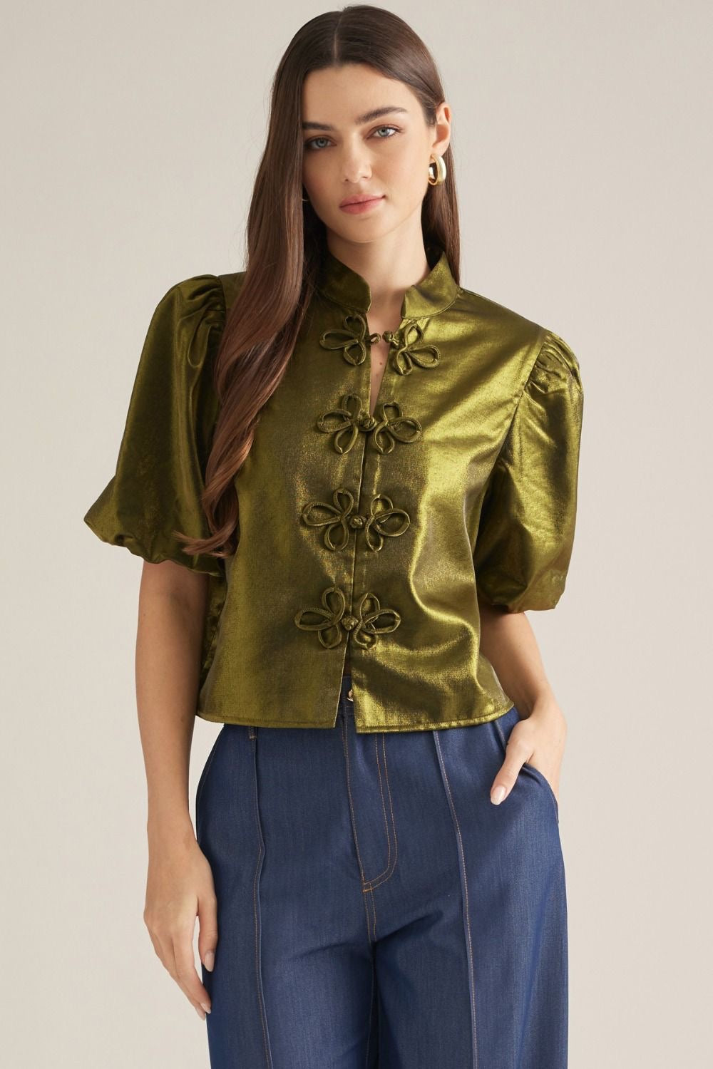Gilded Garden Top