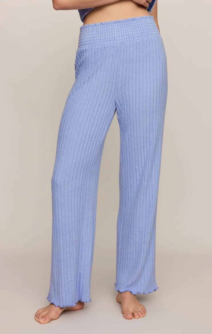 Z Supply Dawn Smocked Rib Pant