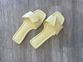 Shu Shop Diana Yellow Sandals