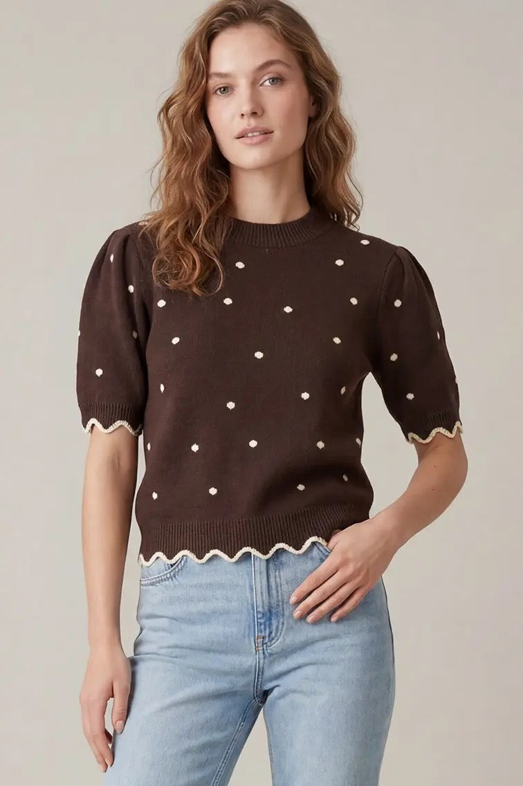 Chocolate Kisses Sweater