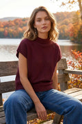 Bordeaux Beauty Sweater