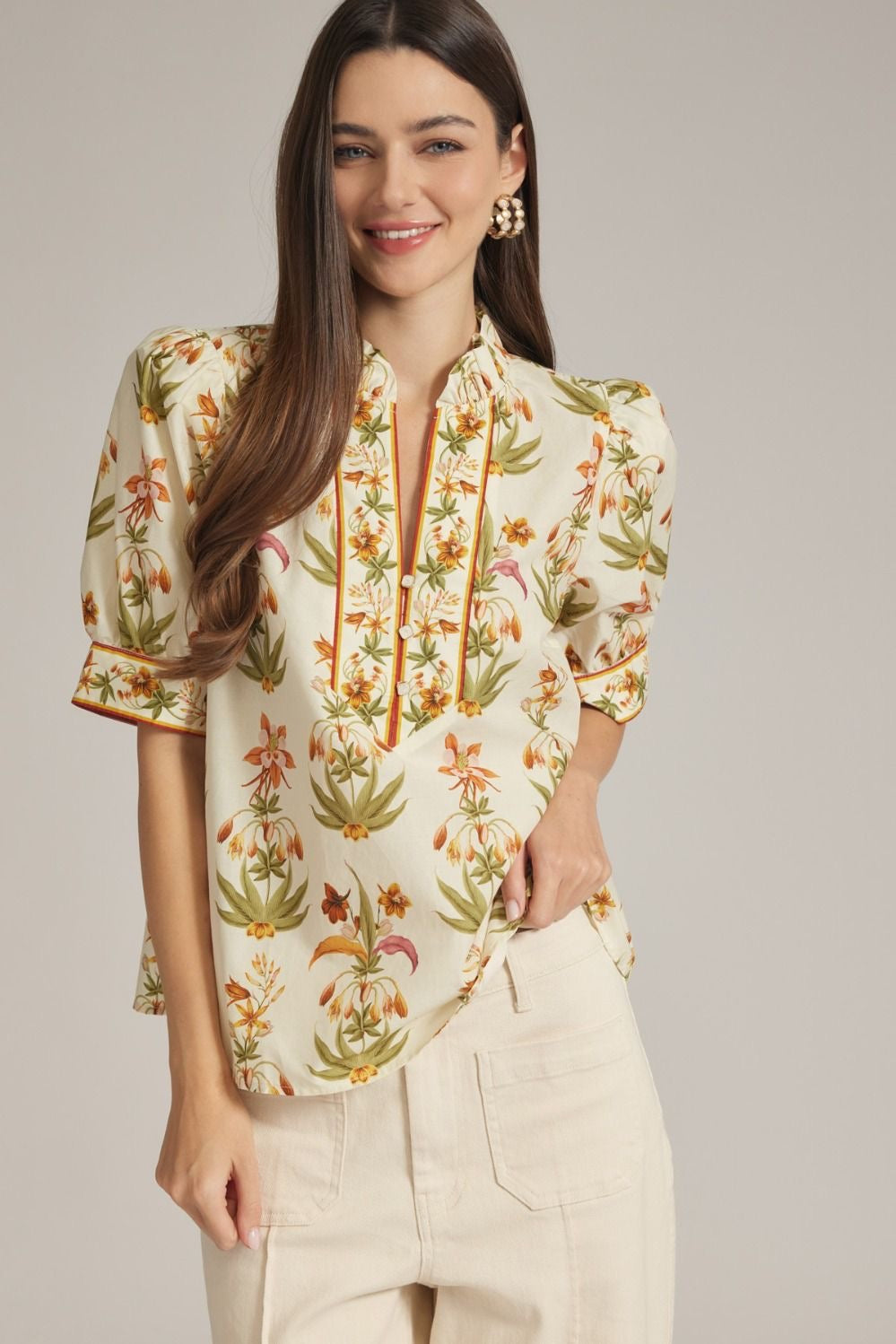 Autumn Botanical Tops