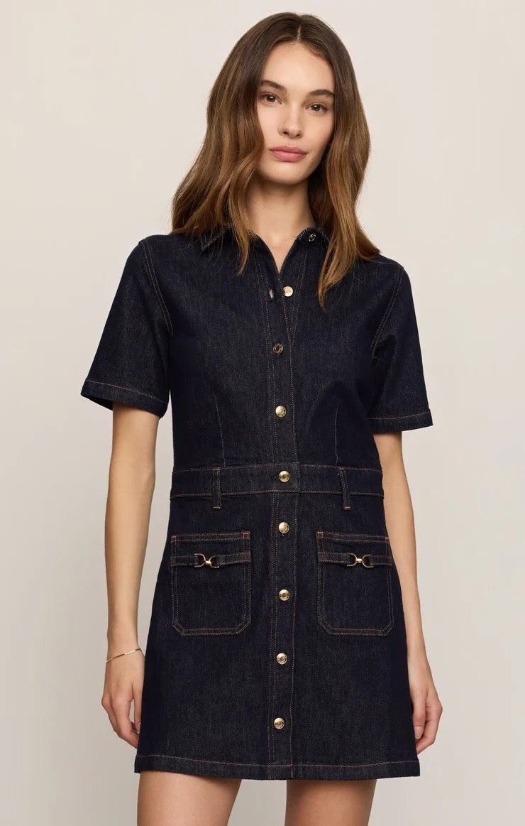 Z Supply The Crush Denim Dress