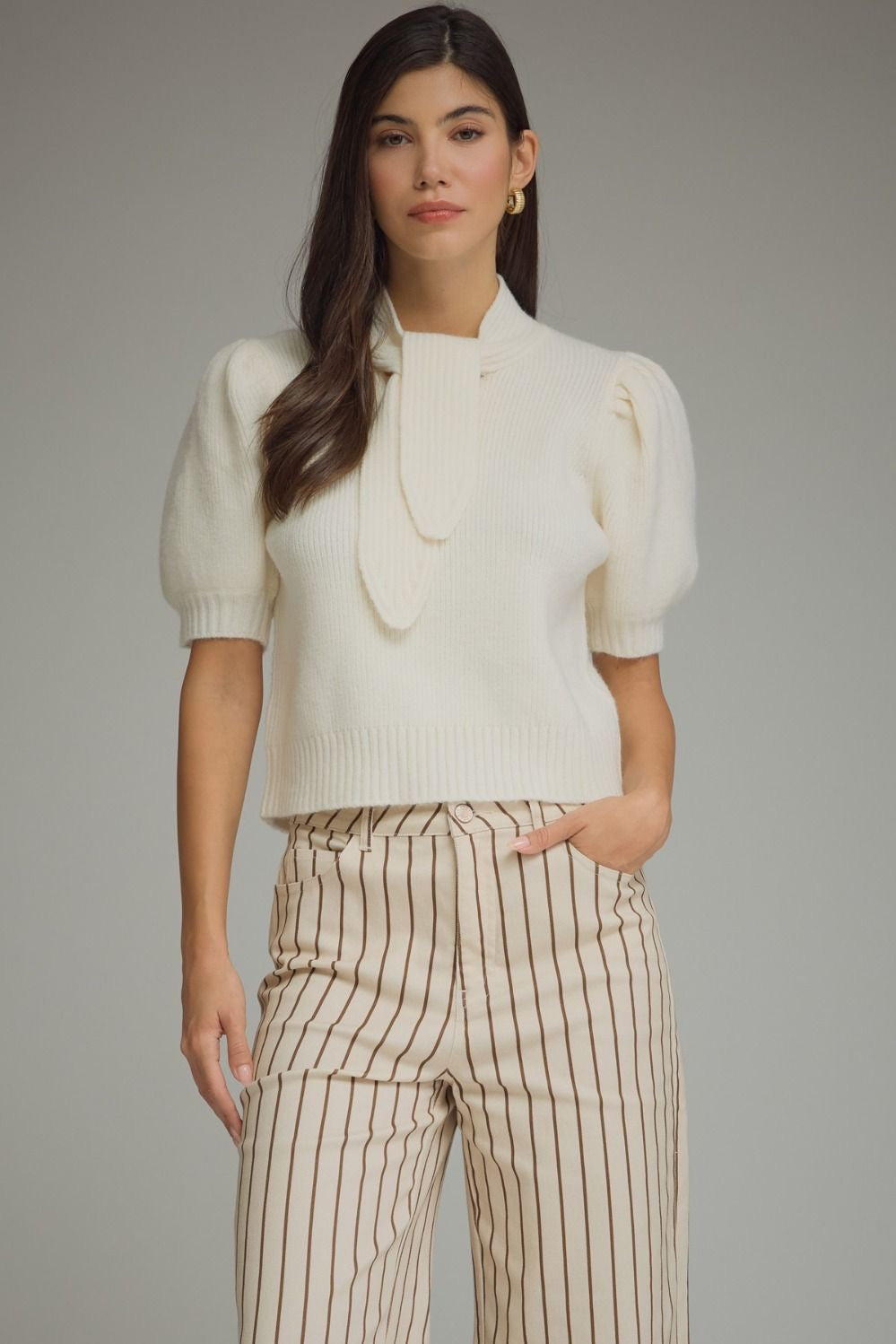 Everly Bow Sweater