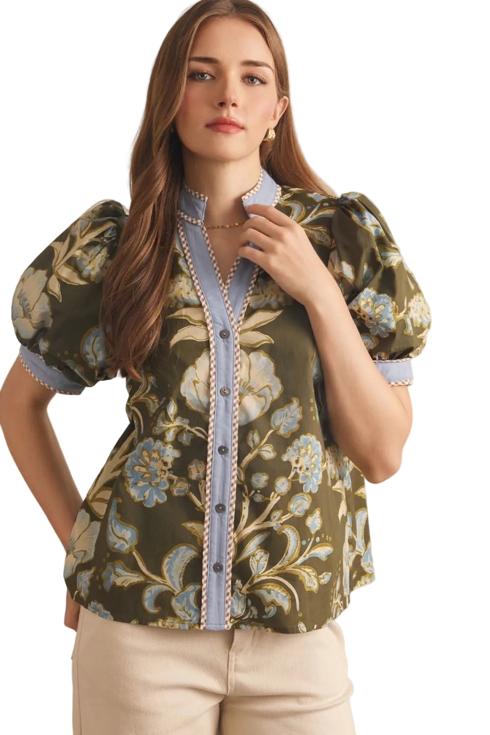 Collins Floral Top