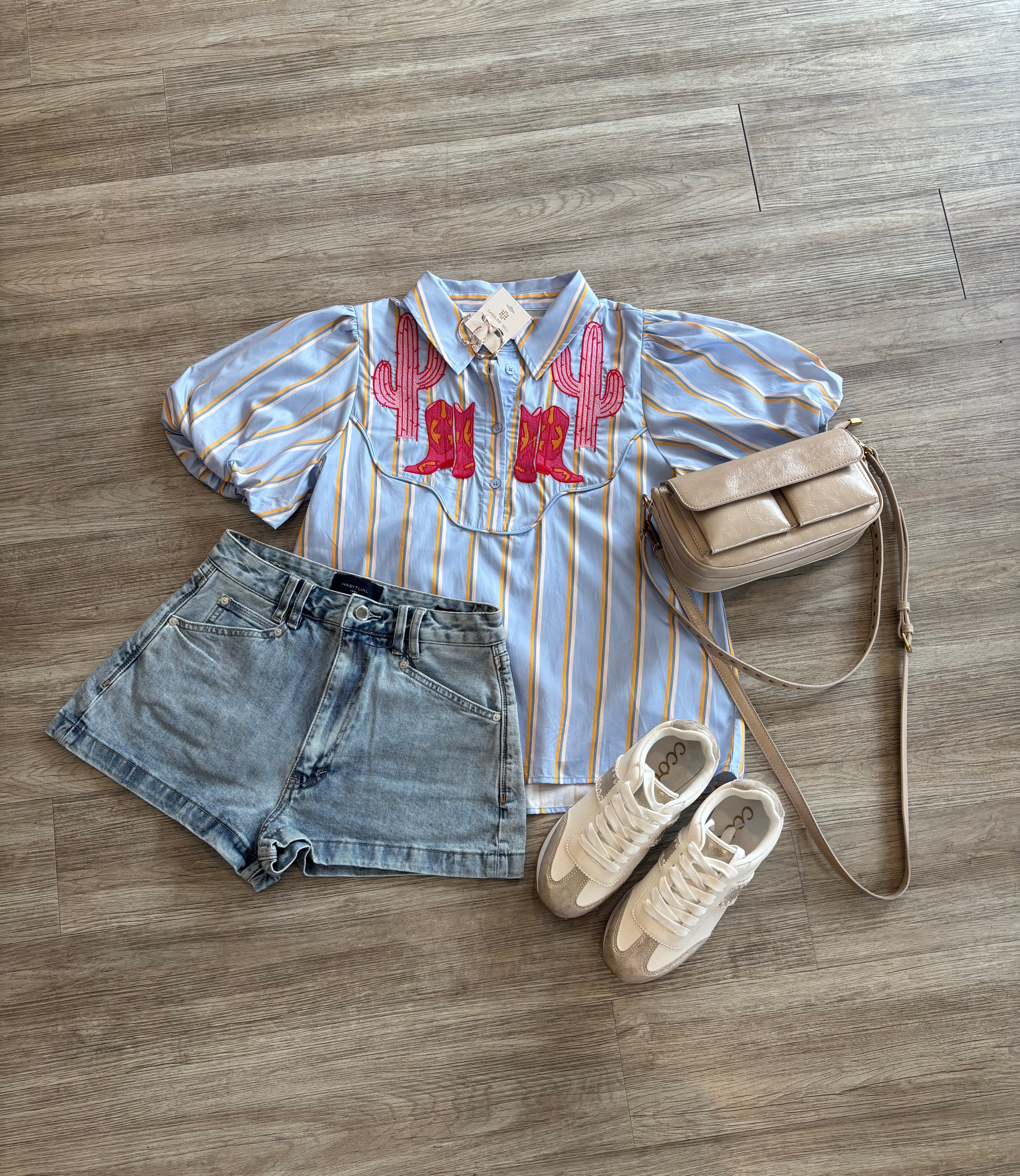 Santa Fe Cowgirl Top