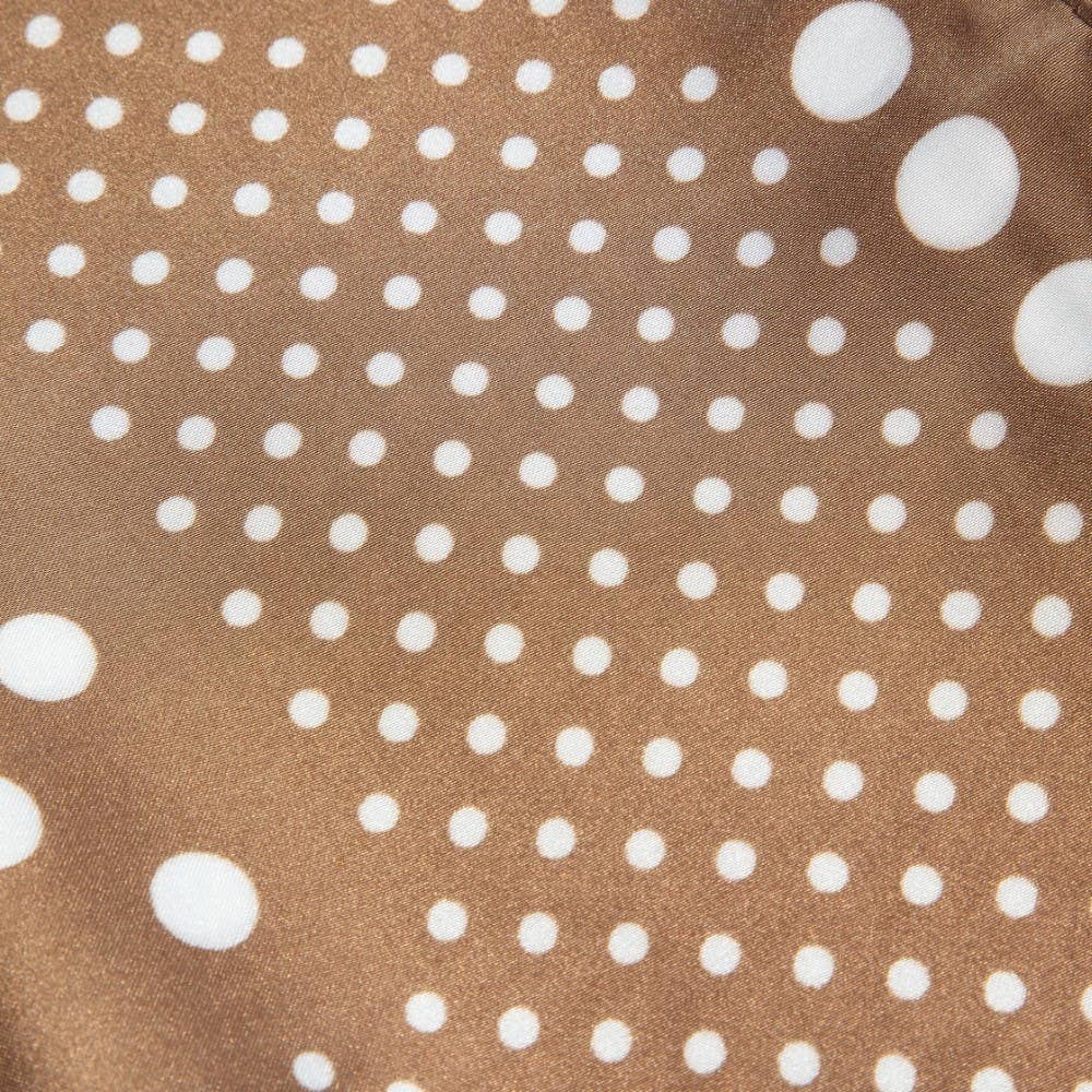 Ombre Polka Dot Print Satin Square Scarf