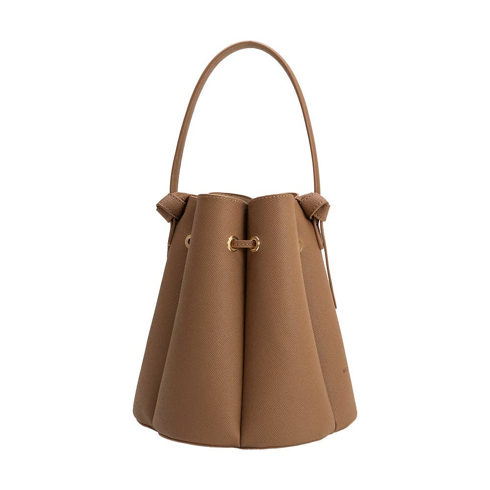 Laguna Natural Recycled Vegan Leather Top Handle Bag