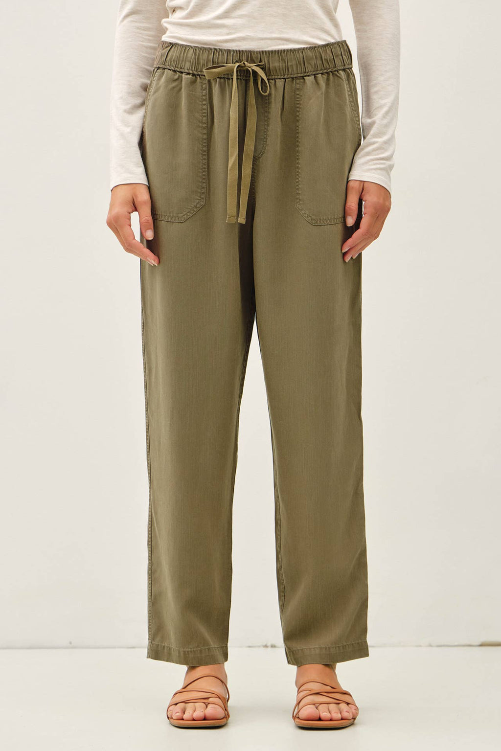 Rumors Tencel Tapered Pants