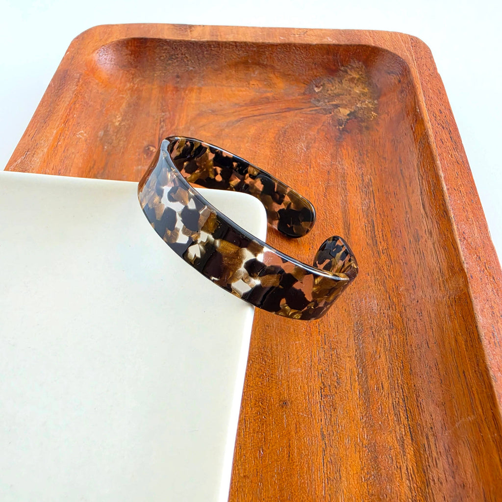 Brynn Bracelet - Black & Bronze - Small
