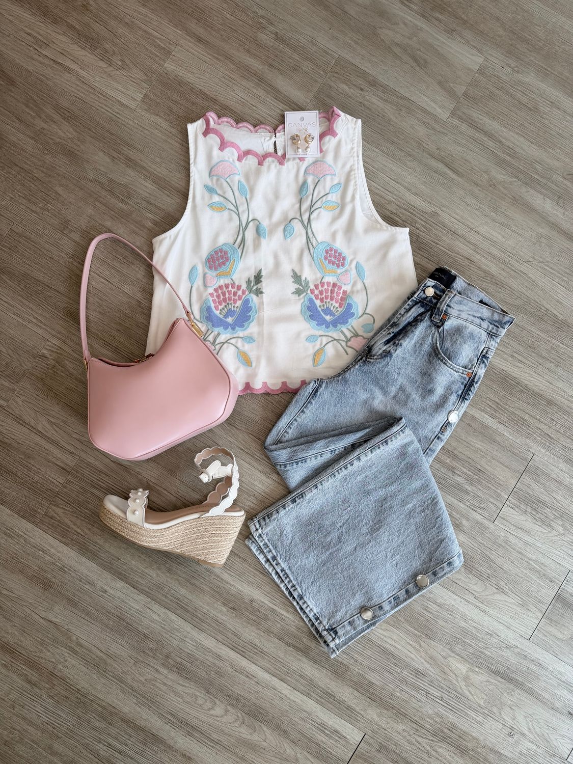 Callie Scallop Top L
