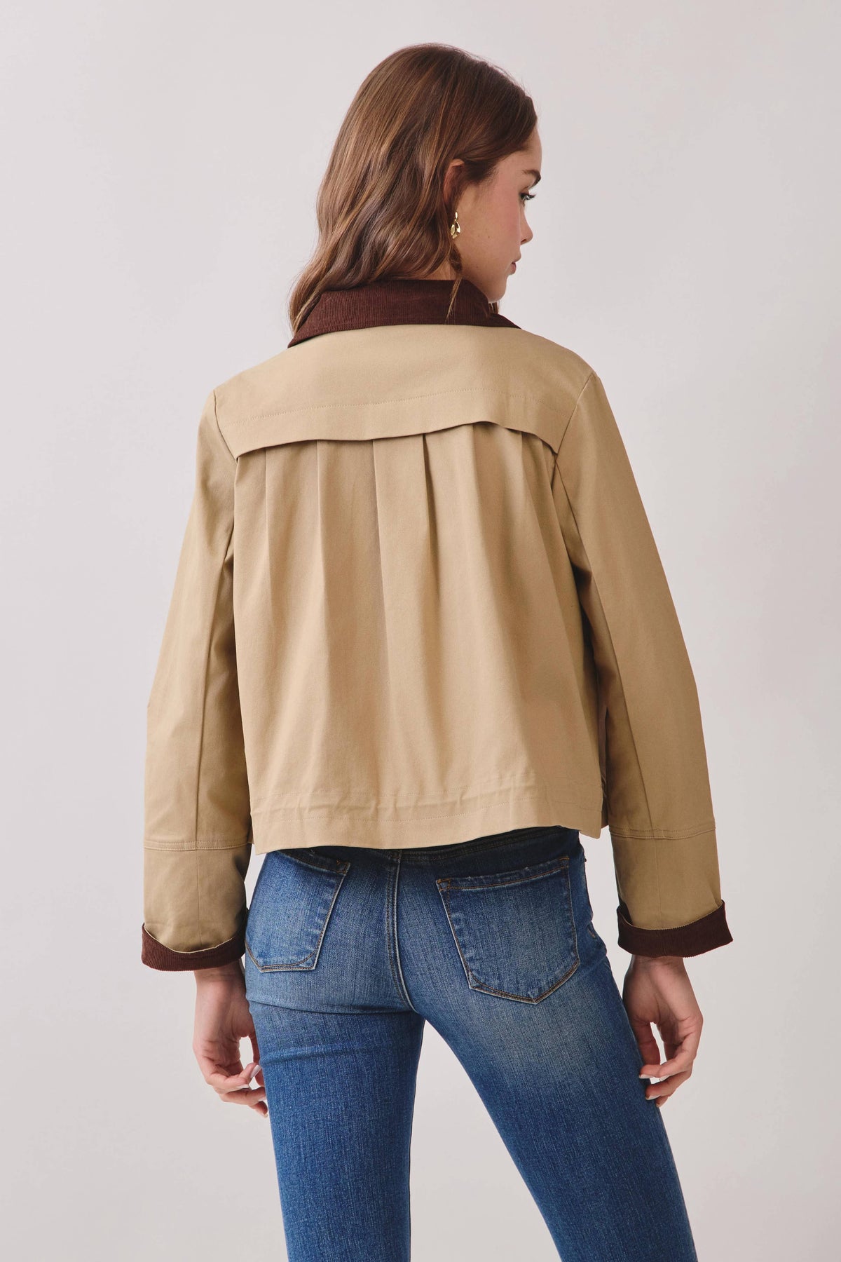 Martha Corduroy Cropped Jacket