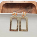 Rebecca Earrings - Orange Dream
