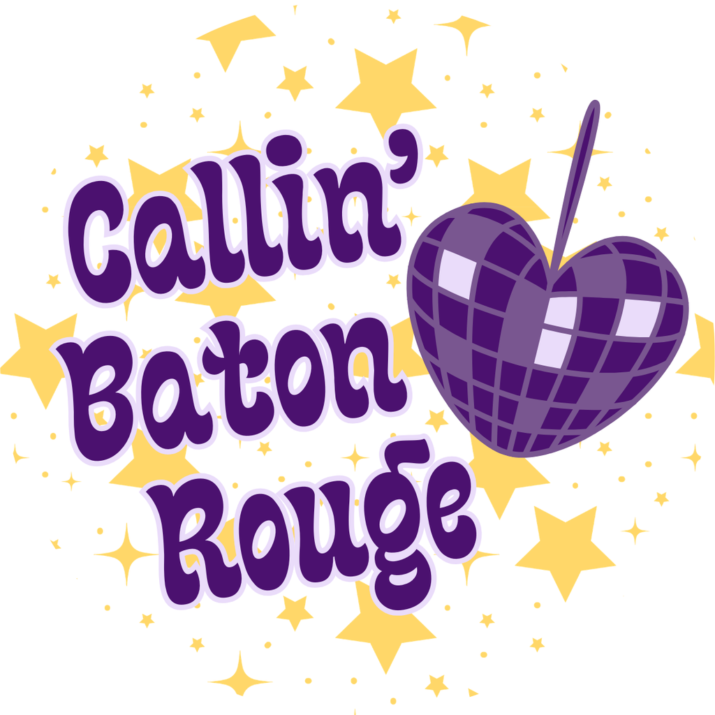 Callin' Baton Rouge Game Day Button