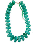 Bailey Chunky Beaded Necklace- Turquoise