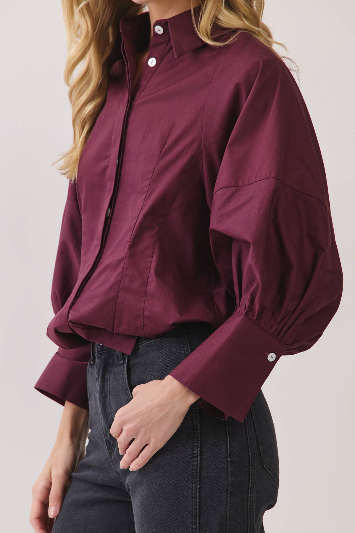 Conrad Balloon Sleeve Top