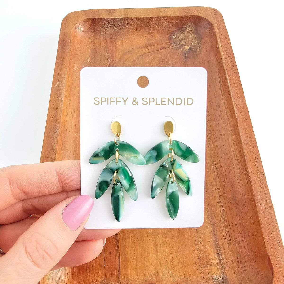 Mini Kailani Earrings - Palm Lustre