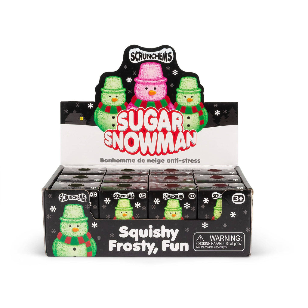 Scrunchems Sugar Snowman Squishy