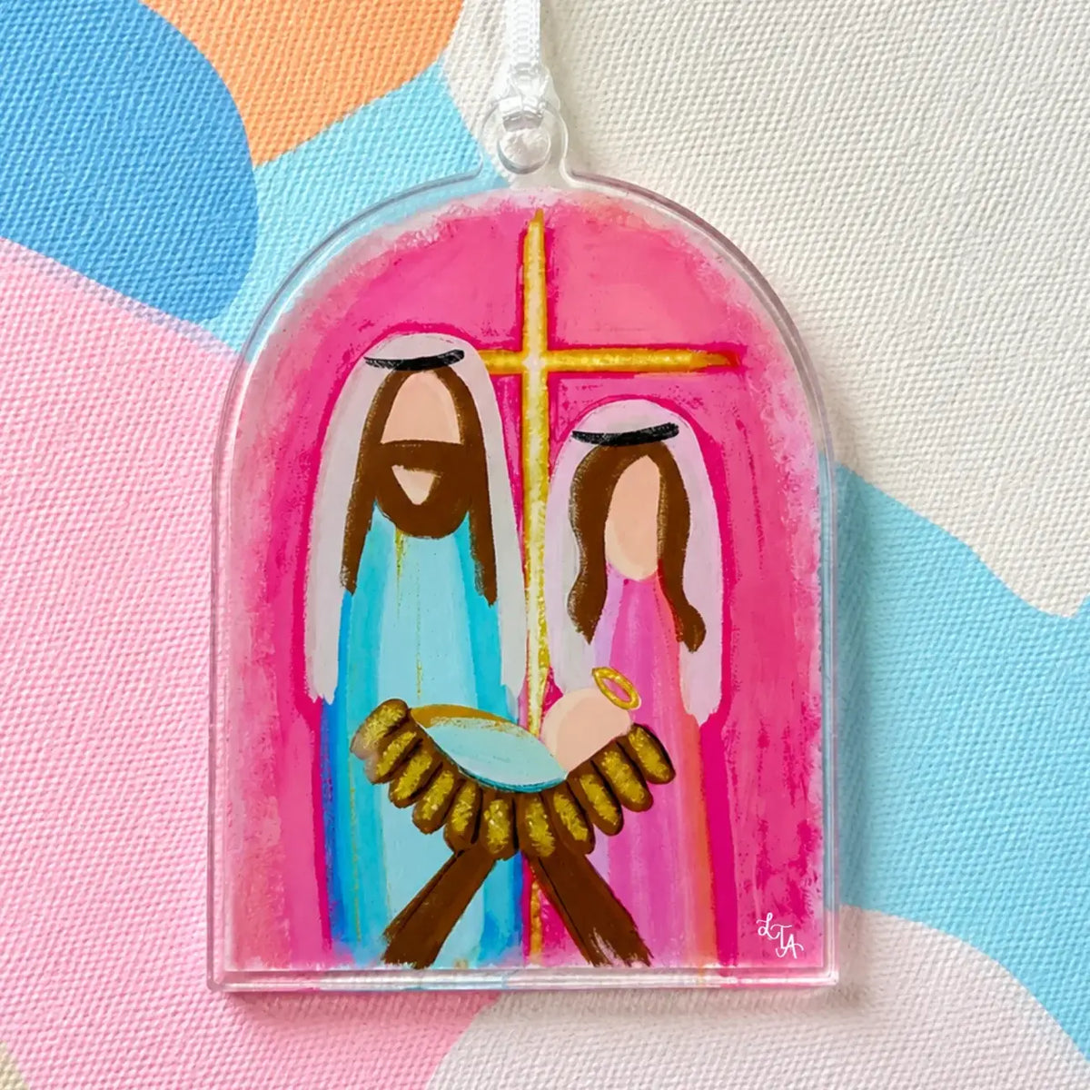 Holy Night Acrylic Ornament