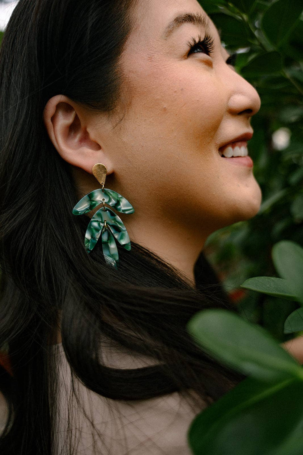 Kailani Earrings - Palm Lustre