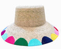 Multicolor Scallop Bucket Hat