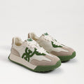Sam Edelman Langley Canvas Suede Green Sneaker