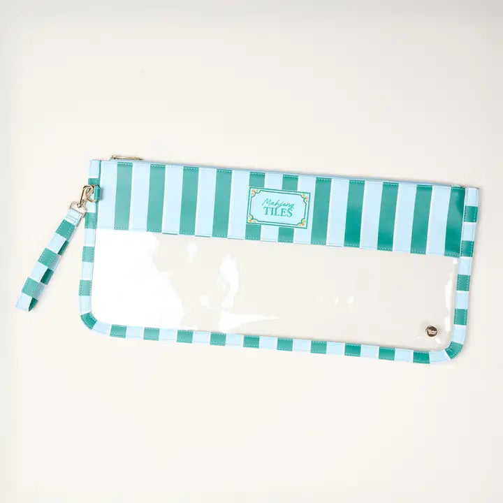 Mahjong Tile Keeper Pouch Teal